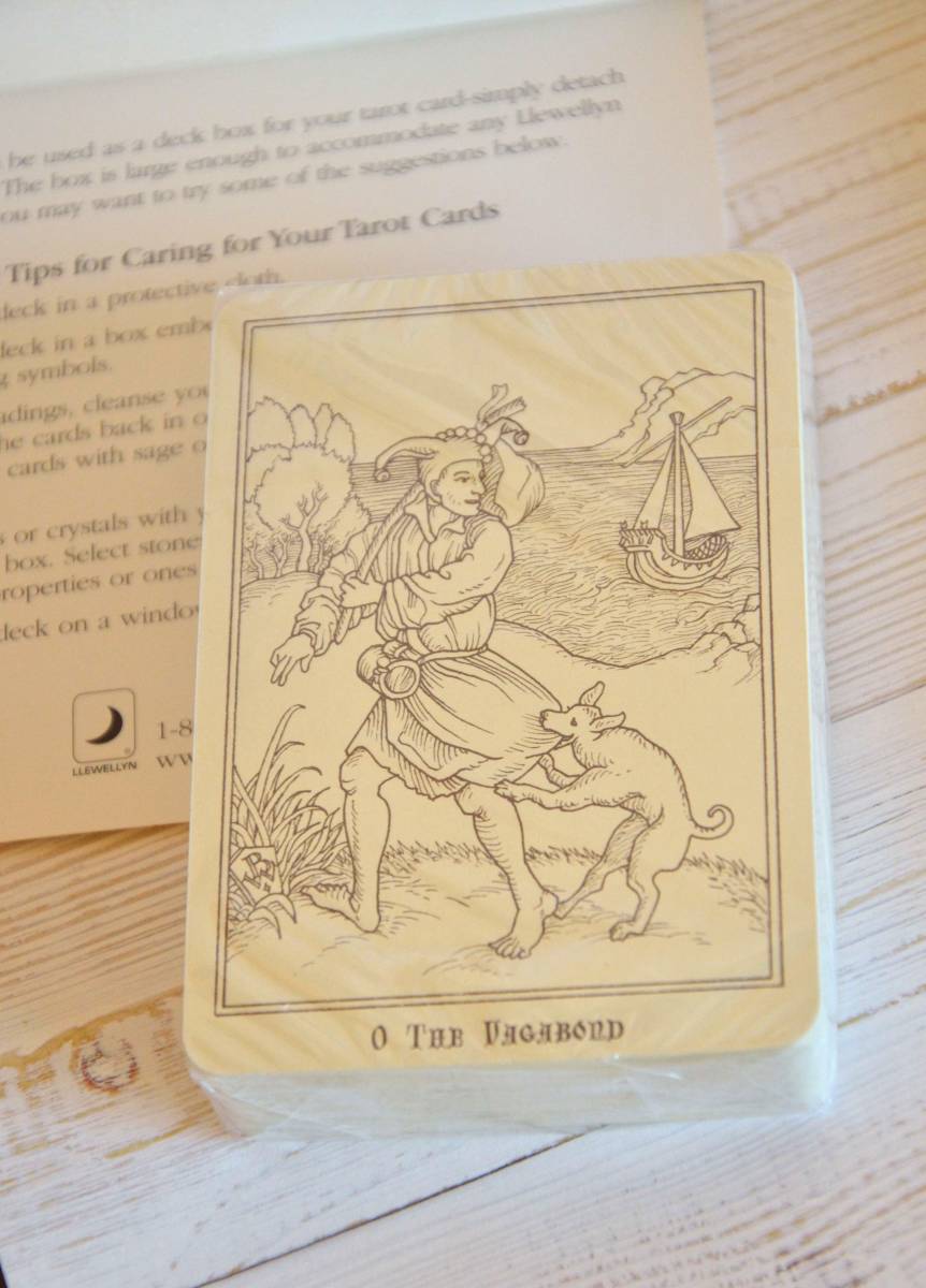 【1円スタート！】廃版 未使用 Ship of Fools タロット カード & ブック セット 英語 Ship of Fools Tarot Card Deck & Book Set_画像8