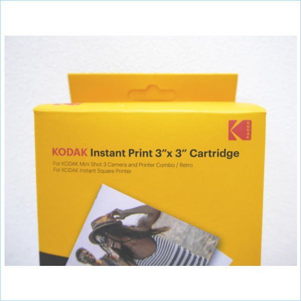 [DSE] (新品) Kodak コダック 3×3インチ ICRG-330 7.6ｘ7.6cm 30パック カラーリボン 一体型カートリッジ Mini 3の画像3