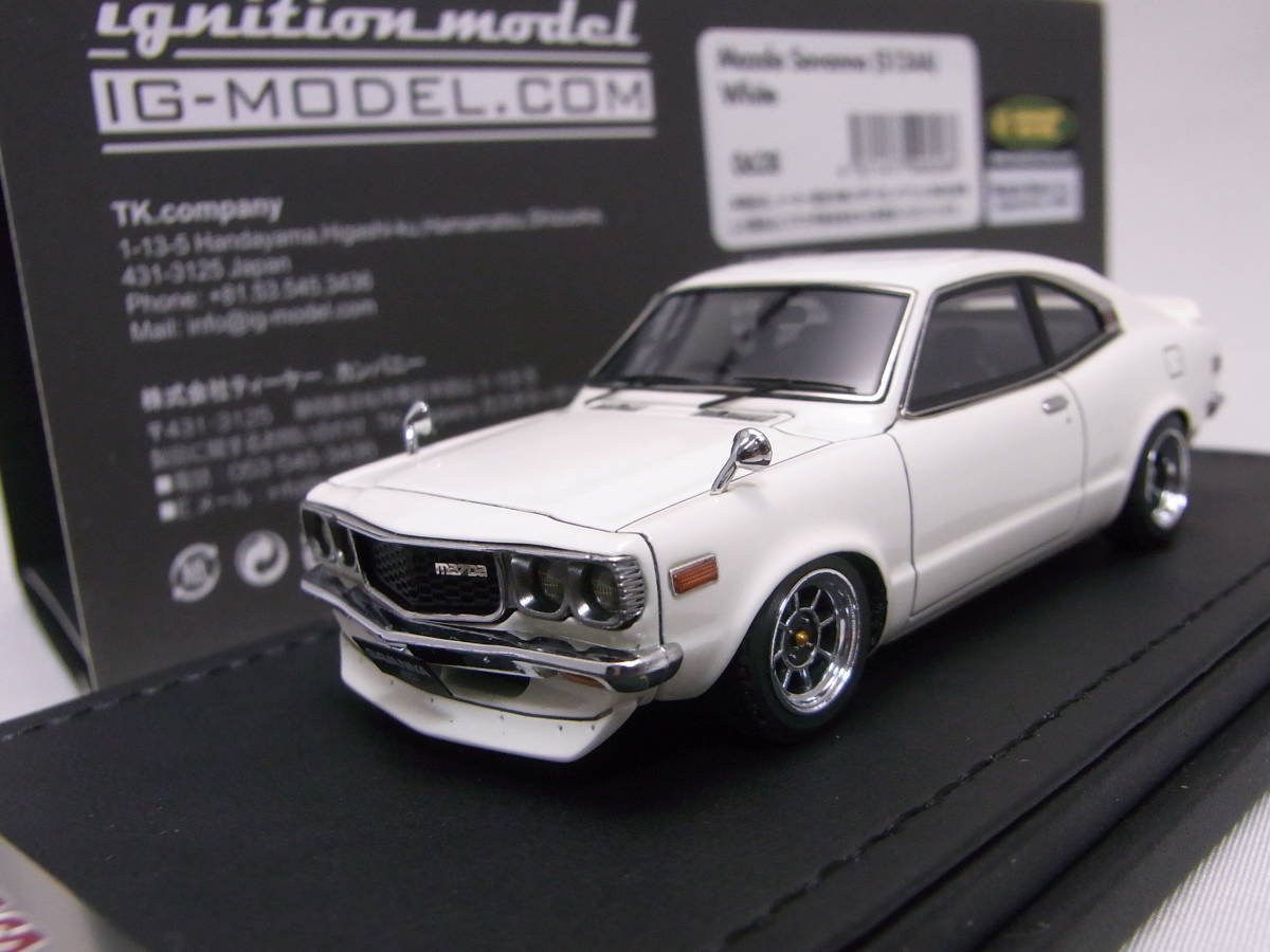 ☆1円～貴重!☆Mazda SAVANNA White 1/43【S124A マツダ サバンナ