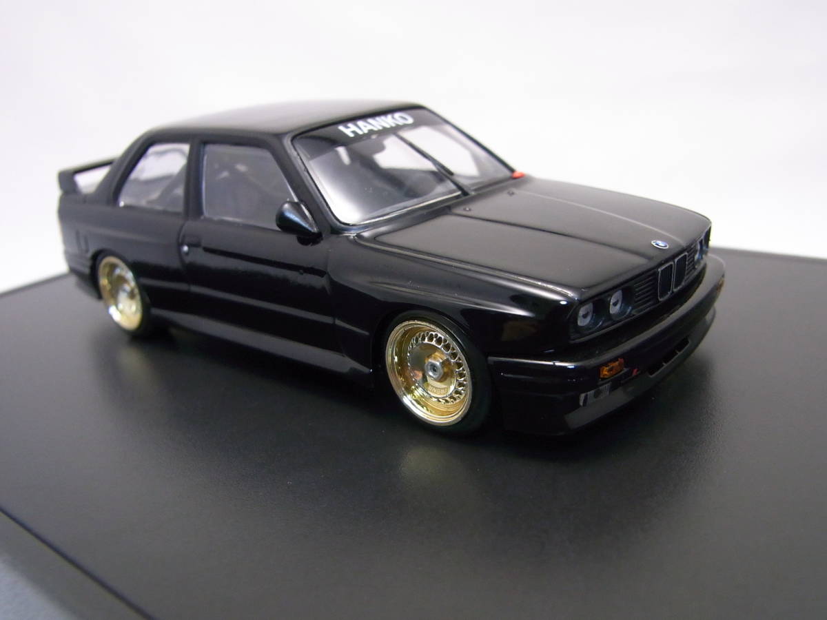 ★ディーラーPKG!★BMW M3 Coupe Black 1/43【E30 HANKO特注!1,000台限定品!】★極美品!★80420393508★クーペ 3シリーズ 3er_画像7