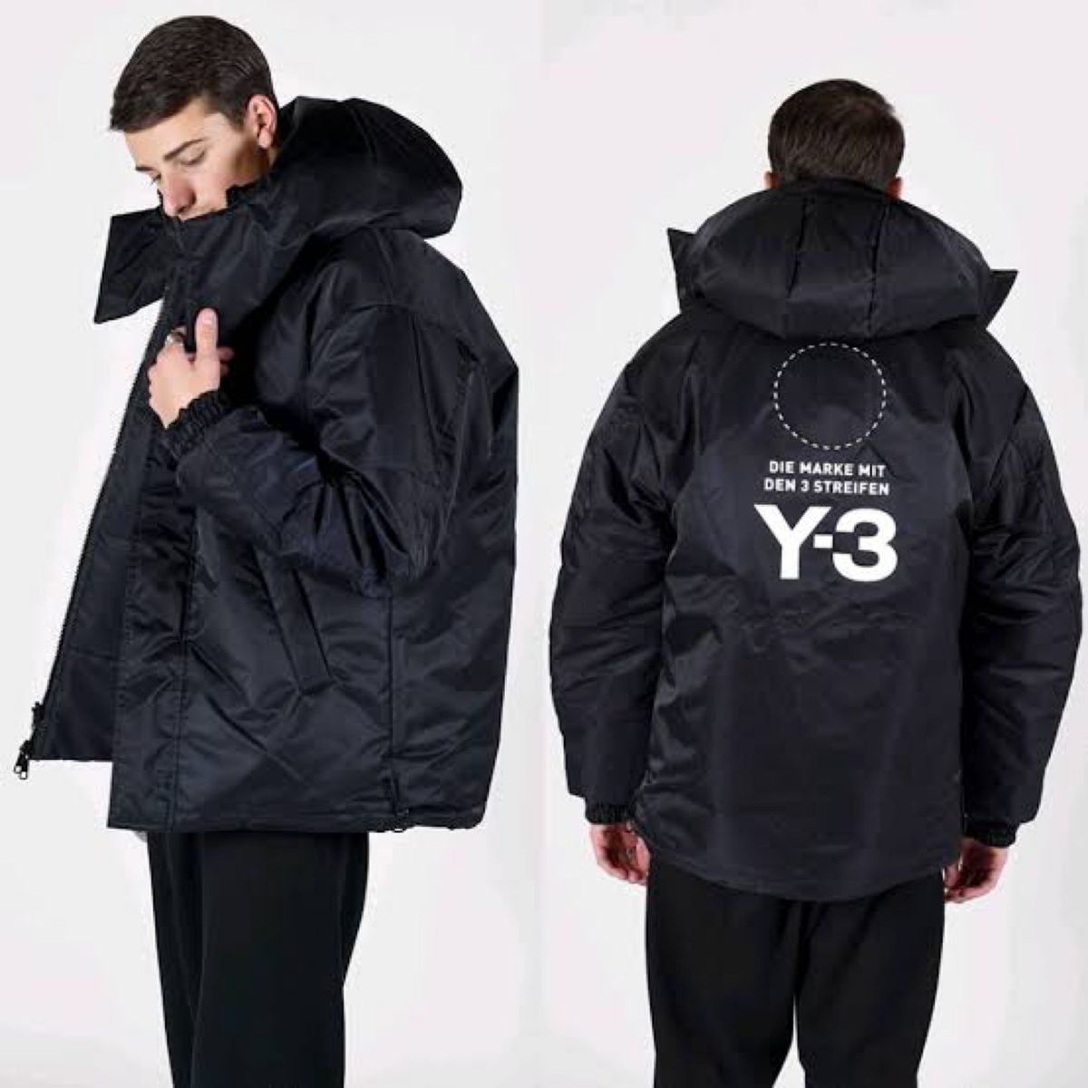 y3 ダウン m padded jacket パックプリント y-3 ジャケット y3 ダウン m padded jacket パックプリント y-3 ジャケット