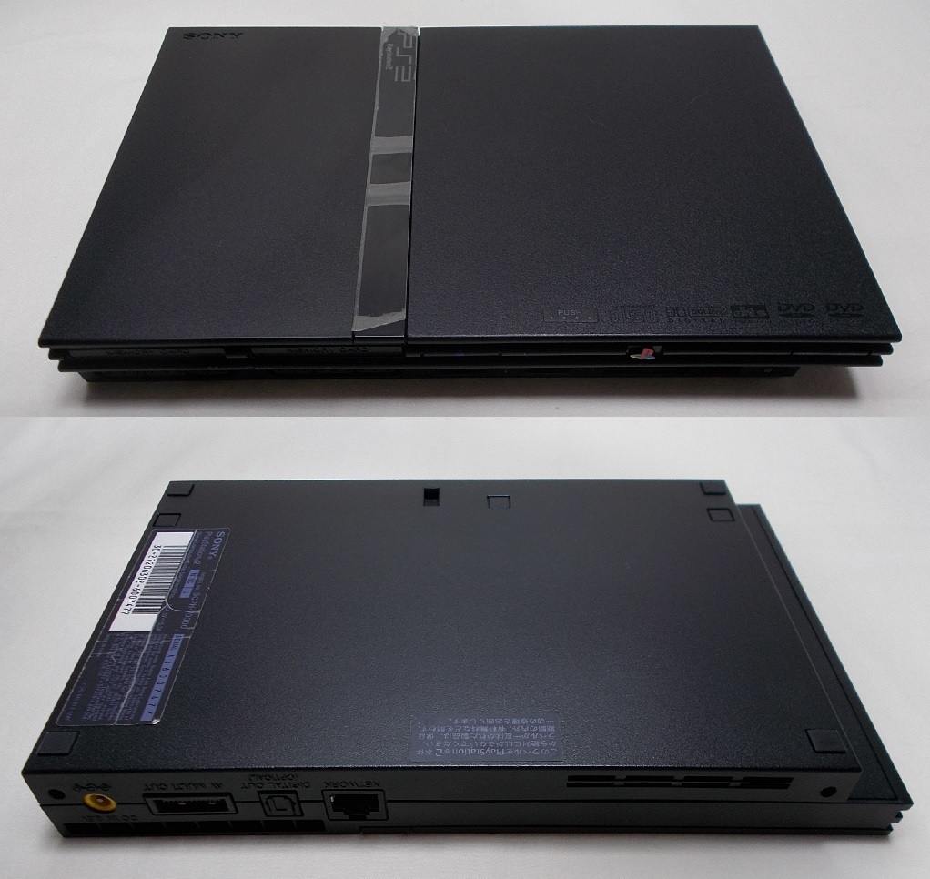 本当に信頼出来る商品 PS2パック 薄型【ディスク円傷対策/分解メンテ済】koei 真 本体