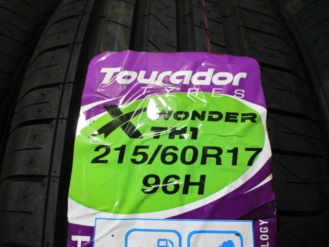 BN310 新品タイヤ サマー 215/60R17 夏4本価格！WONDER TH1 2022年製 法人宛/営業所止め送料無料 アルファード ヴェルファイア_画像2