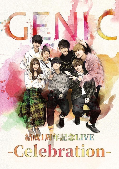 GENIC　結成1周年記念LIVE　Celebration　Blu-ray　新品　即決_画像1