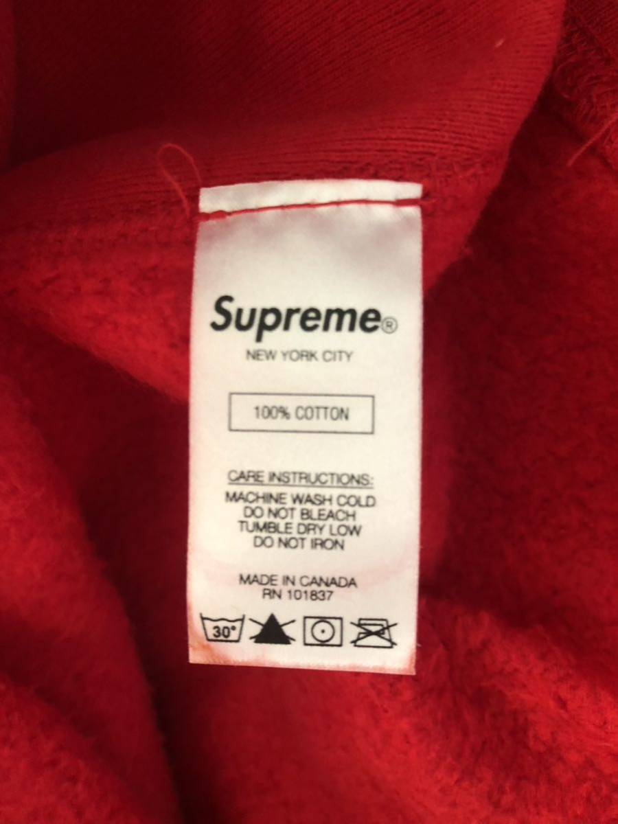 商品名：Supreme シュプリーム 21SS Small Box Hooded Sweatshirt 色:赤 サイズ:M_画像8