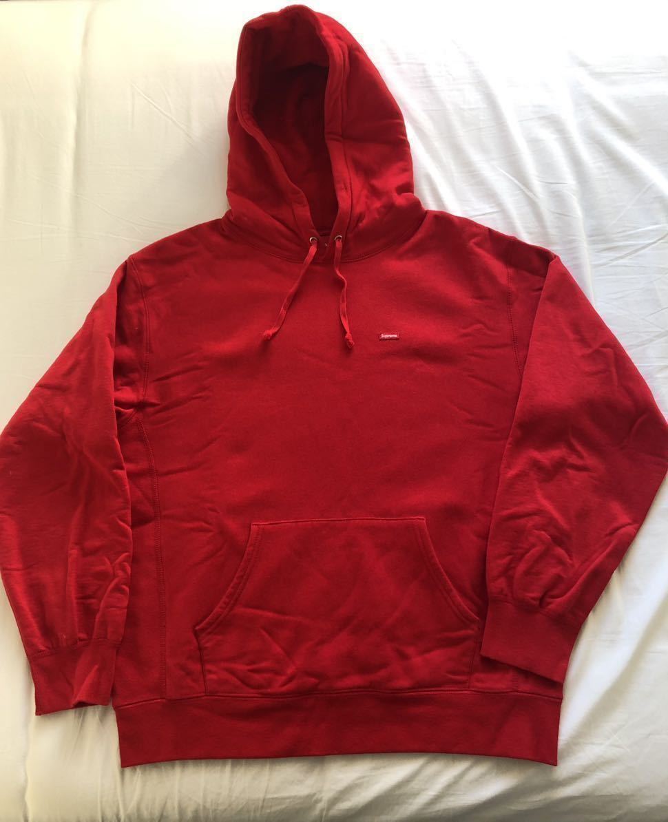 商品名：Supreme シュプリーム 21SS Small Box Hooded Sweatshirt 色:赤 サイズ:M_画像1