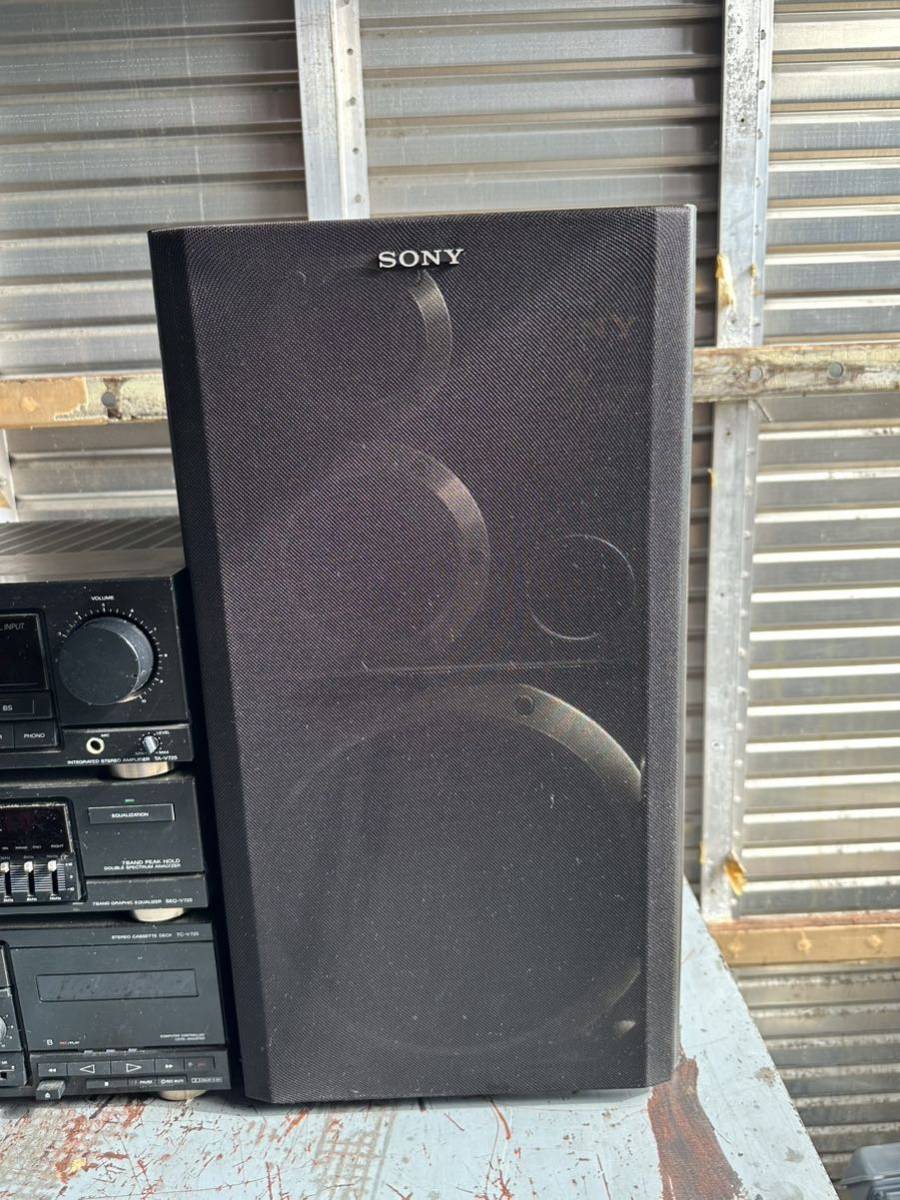 SONY ソニー LBT-V725 システムコンポ リモコン有り 未通電の SONY ソニー LBT-V725 システムコンポ リモコン有り 未通電の
