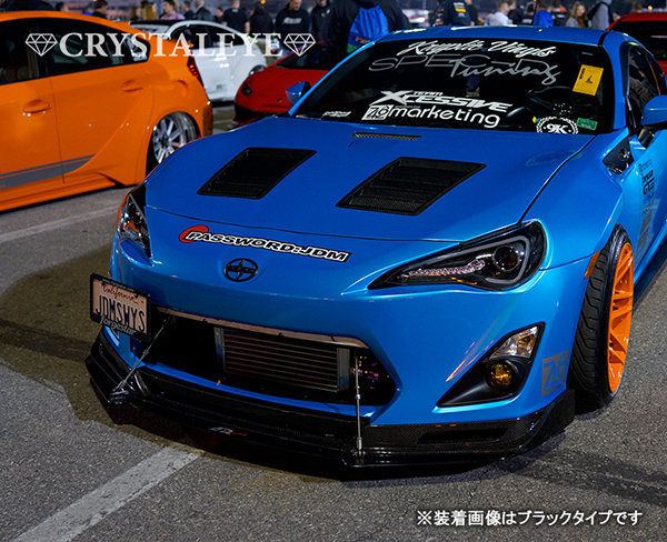 1円～ FT 86 BRZ LEDライトバーヘッドライトV3 流れるウインカー ZC6/ZN6 前期HID車用 ハチロク シーケンシャル ブラックタイプ 新品左右_画像7