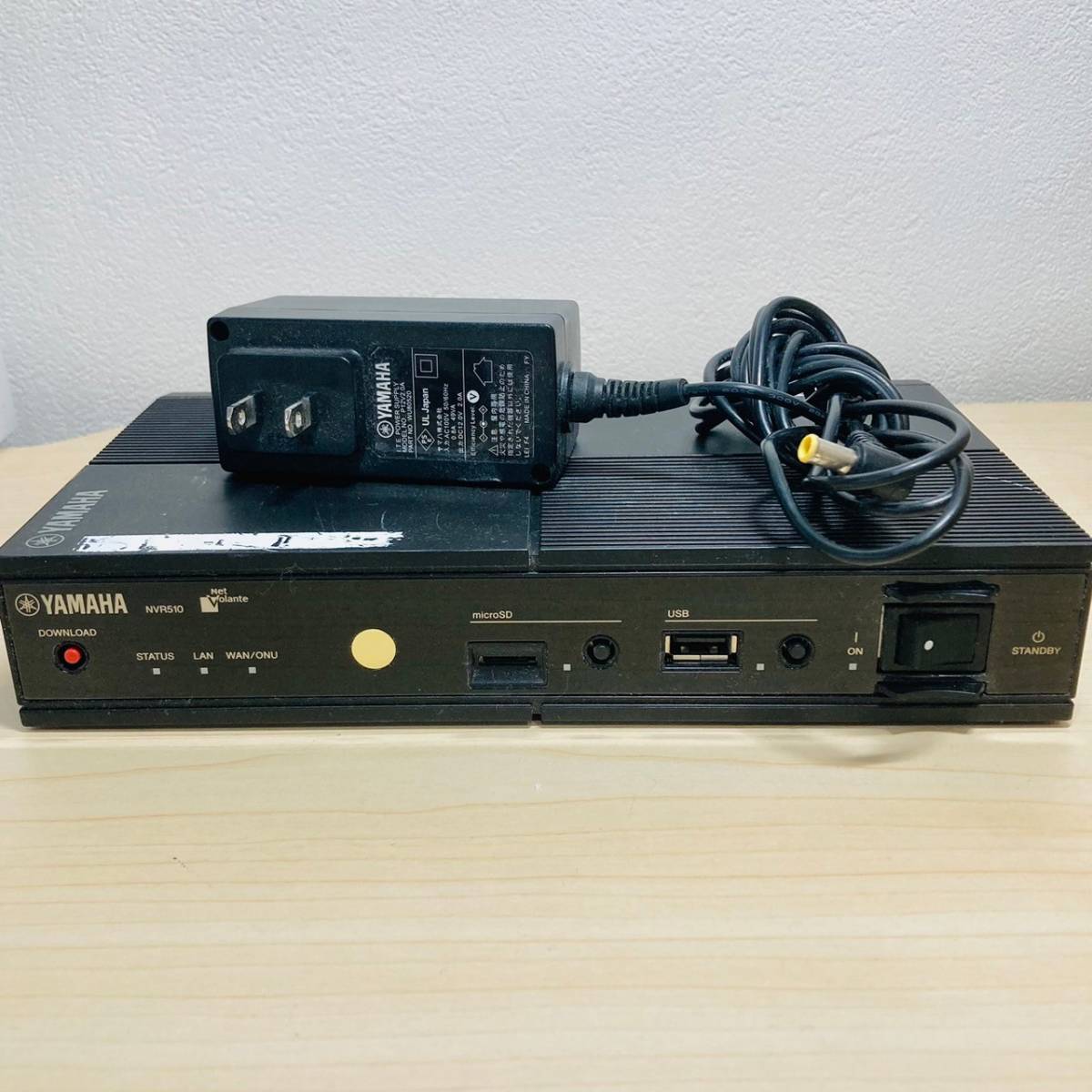 ♪97【通電OK】YAMAHA NVR510 ギガアクセス VoIP ルーター 小型ONU対応