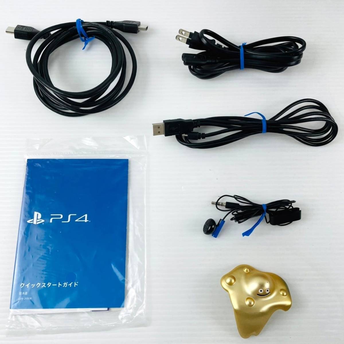 ★83【完品/動作OK】SONY PS4 本体 1TB CUH-2000B 2000B ドラゴンクエスト ロト エディション はぐれメタル フィギュア プレステ4 ドラクエ_画像8