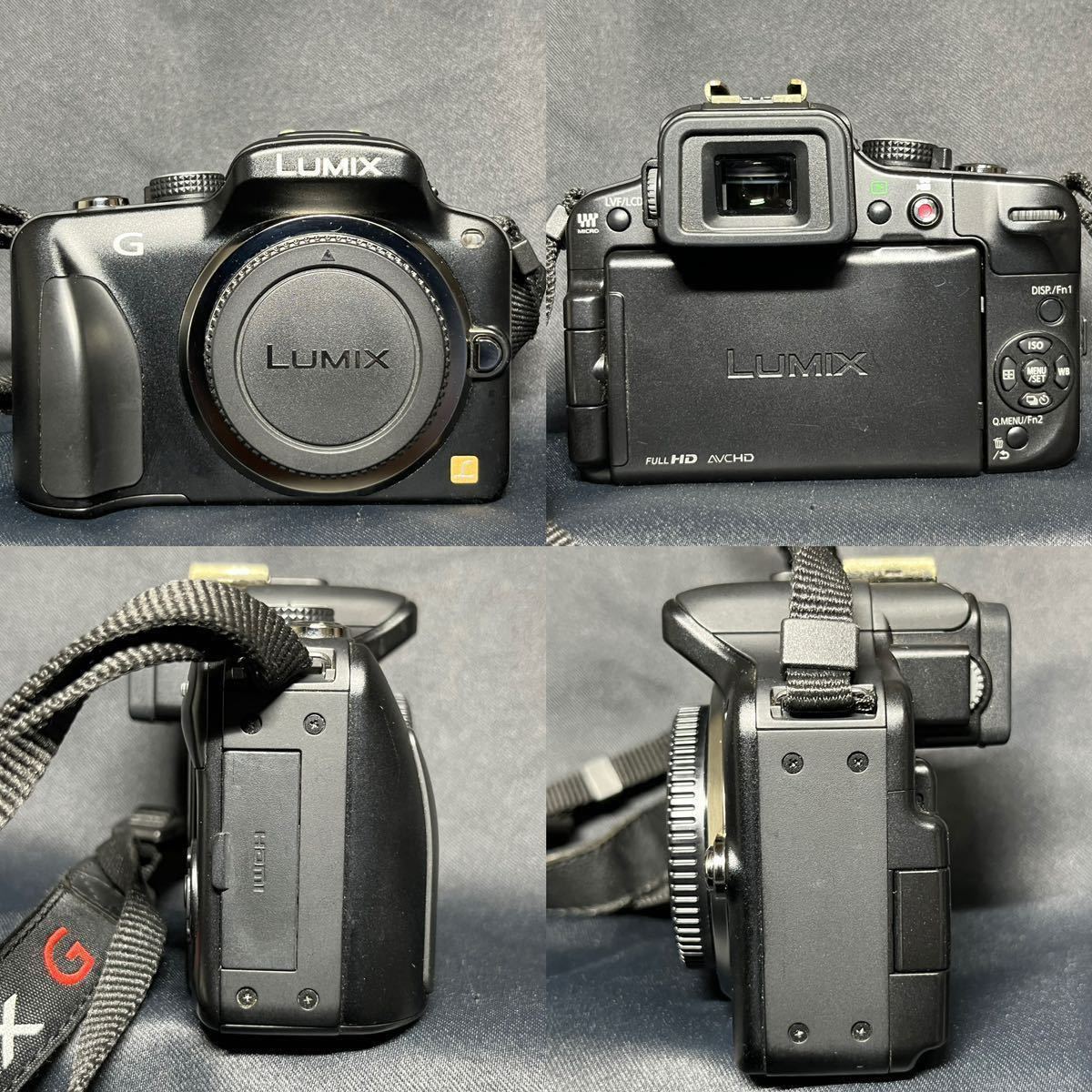 Panasonic LUMIX DMC-G3 デジタルカメラ レンズキット 14-42 45-200 ダブルズームレンズキット 取説付き 動作確認済み_画像2