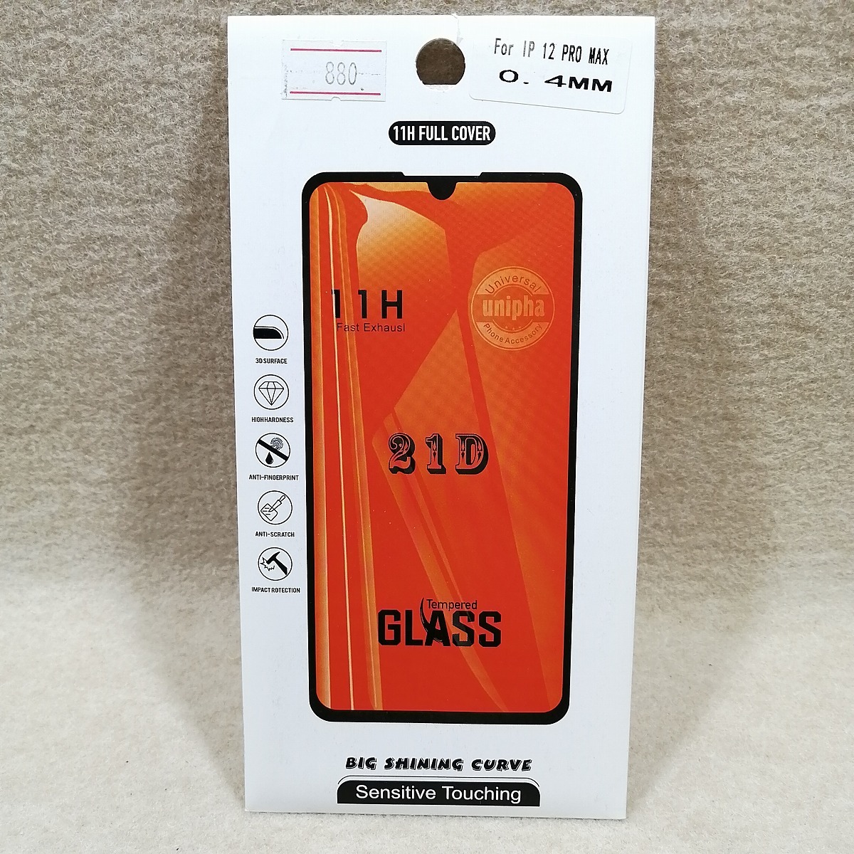 ●○iPhone 12 Pro MAX / ガラス GLASS 液晶保護フィルム スマホ アイフォン #2○●_画像1