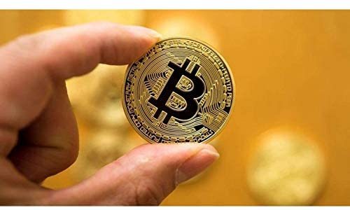【新品即決】ビットコイン レプリカ Bitcoin replica 仮想通貨 金運グッズ (ビットコイン（金）10枚セット)_画像4