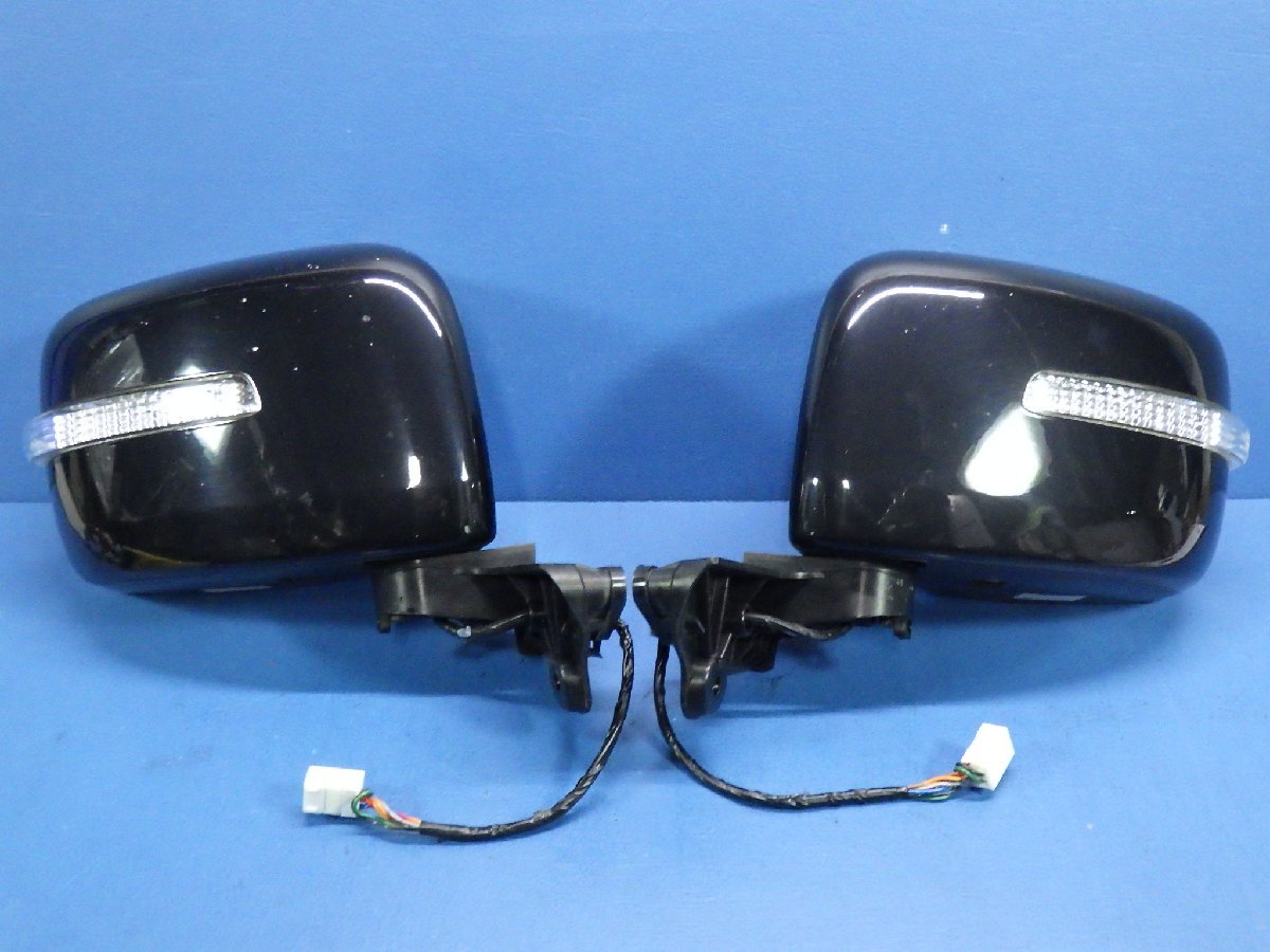  Wagon R limited door mirror left right set black ZJ3 automatic turn signal attaching 7P side mirror H20 year MH22S