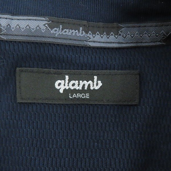 定価14300円 glamb/グラム Oversized Fake Layered CS レイヤードシャツ GB0122 CS04/L_画像3