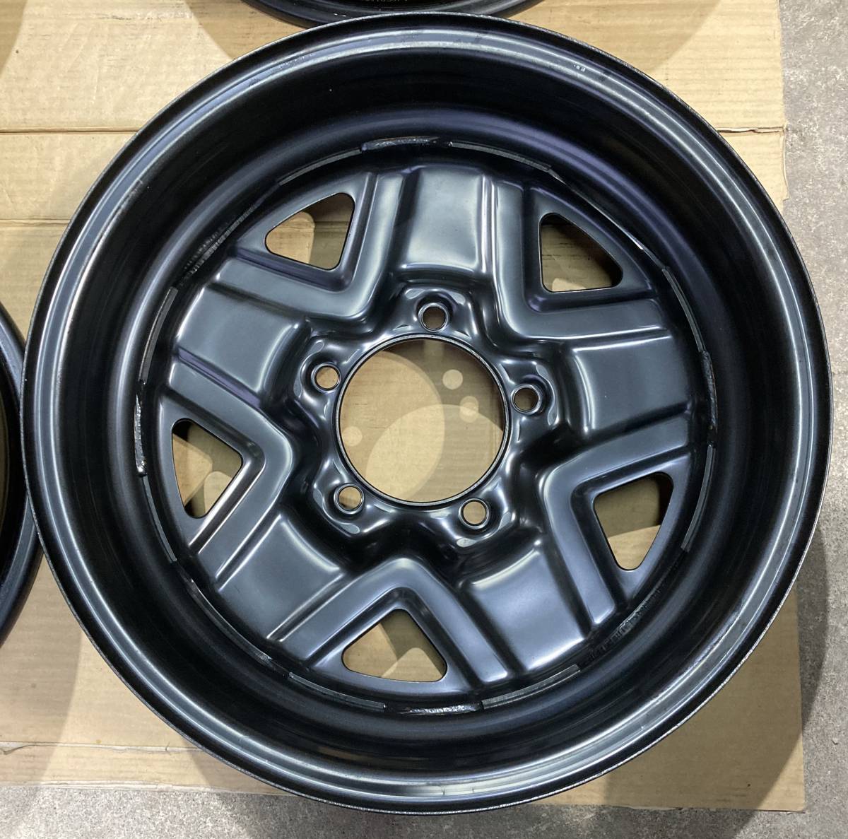 新車外し JB64 ジムニー XL XG 純正スチールホイール 4本 令和5年8月~9