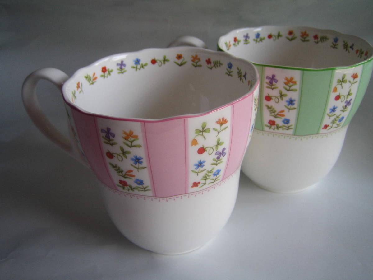 Noritake　TRUE LOVE ペアマグカップ_画像1