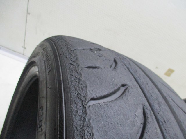 215-45R17 9-8.5分山 ダンロップ ディレッツァ Z3 2023年製 中古タイヤ【4本】送料無料(M17-5517）_画像9