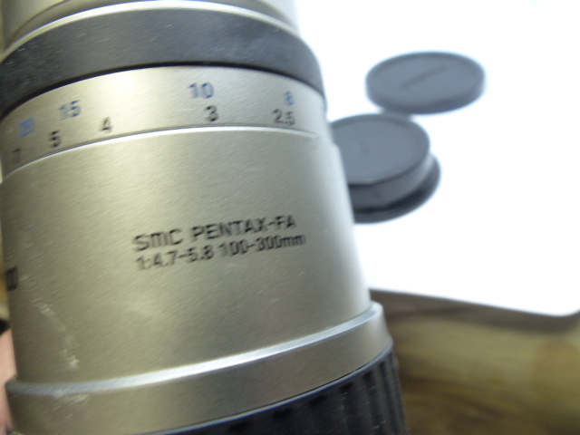 ペンタックス　SMC-FA　100-300ｍｍＦ4.7-5.6　シルバー　美品_画像2