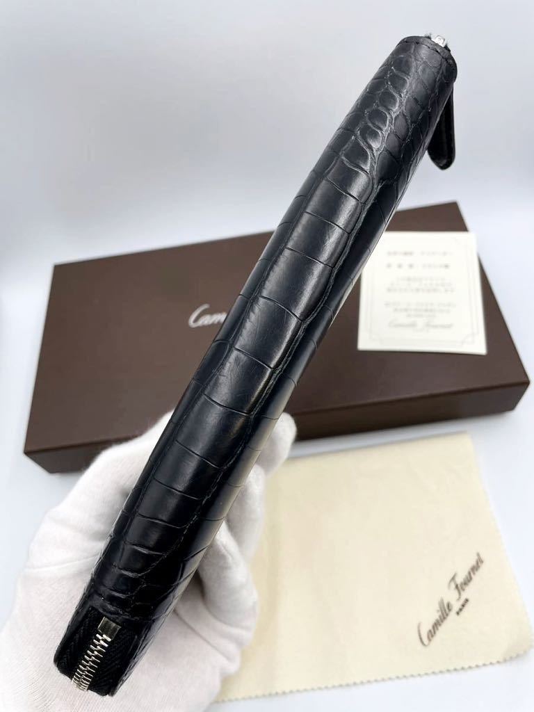 美品 カミーユフォルネ ロングジップウォレット 長財布 美品 カミーユフォルネ ロングジップウォレット 長財布