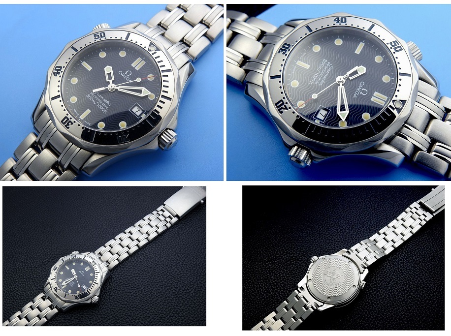 OMEGA オメガ Seamaster 300 Steel メンズ クォーツ ( 極美品 ,電池新品) / 36mm_画像5