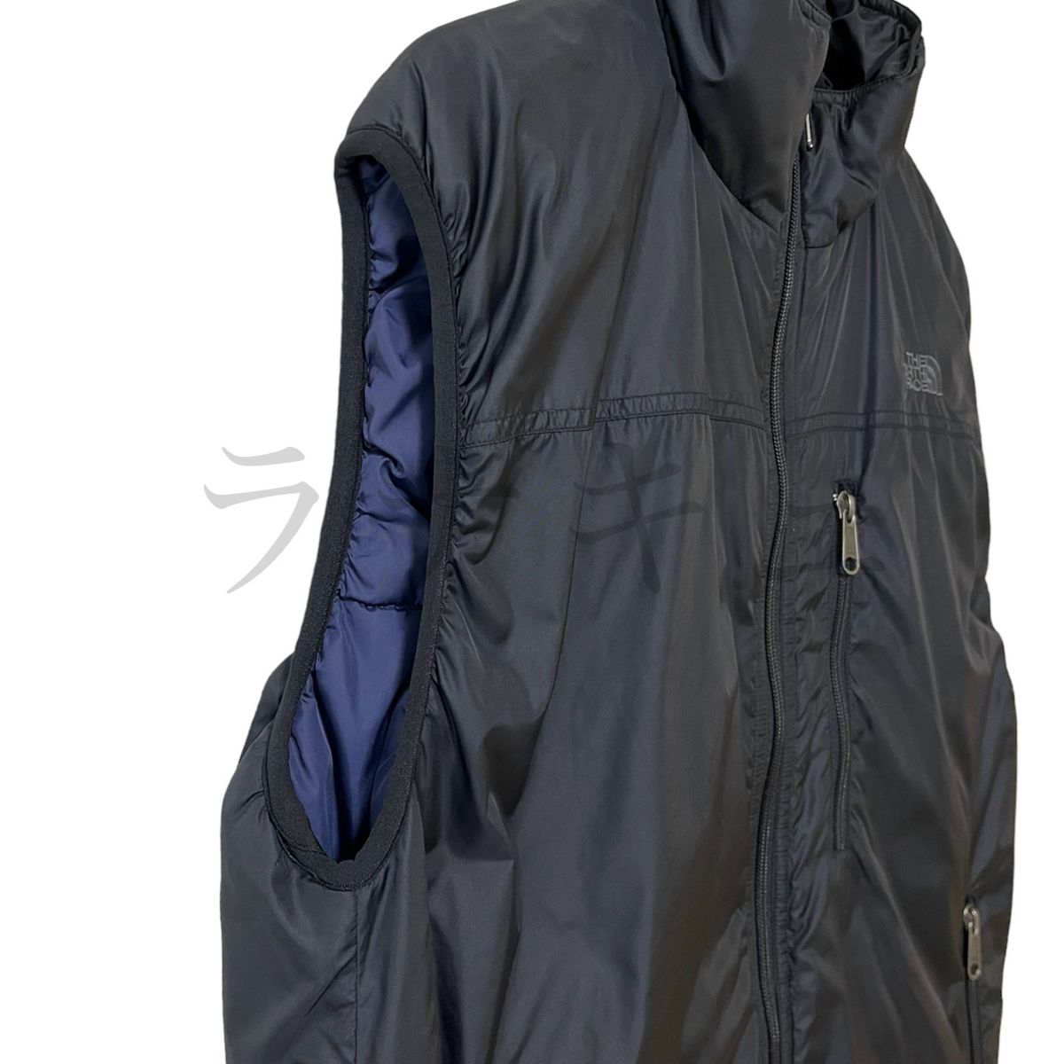 ☆美品☆ ノースフェイス　NY-2011　L　中綿ナイロンベスト THE NORTH FACE 中わた　ダウン 黒