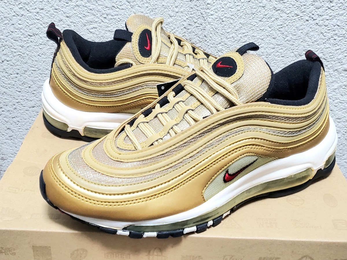 訳あり Nike Air Max 97 Metallic Gold ナイキ エアマックス97