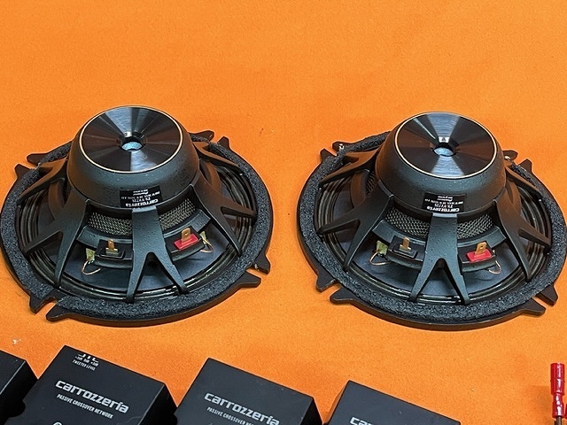 PIONEER パイオニア　carrozzeria カロッツェリア　　１７ｃｍ２ウェイセパレートスピーカー　　ＴＳ－Ｖ１７３Ｓ　中古　美品です_画像7