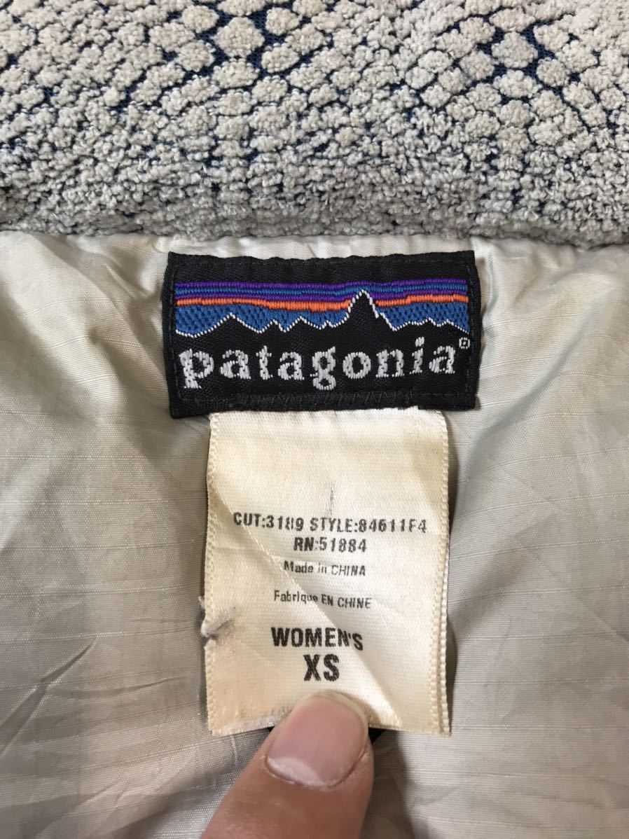 (D) PATAGONIA パタゴニア ナノパフジャケット XS ブラック ダウンジャケット_画像7