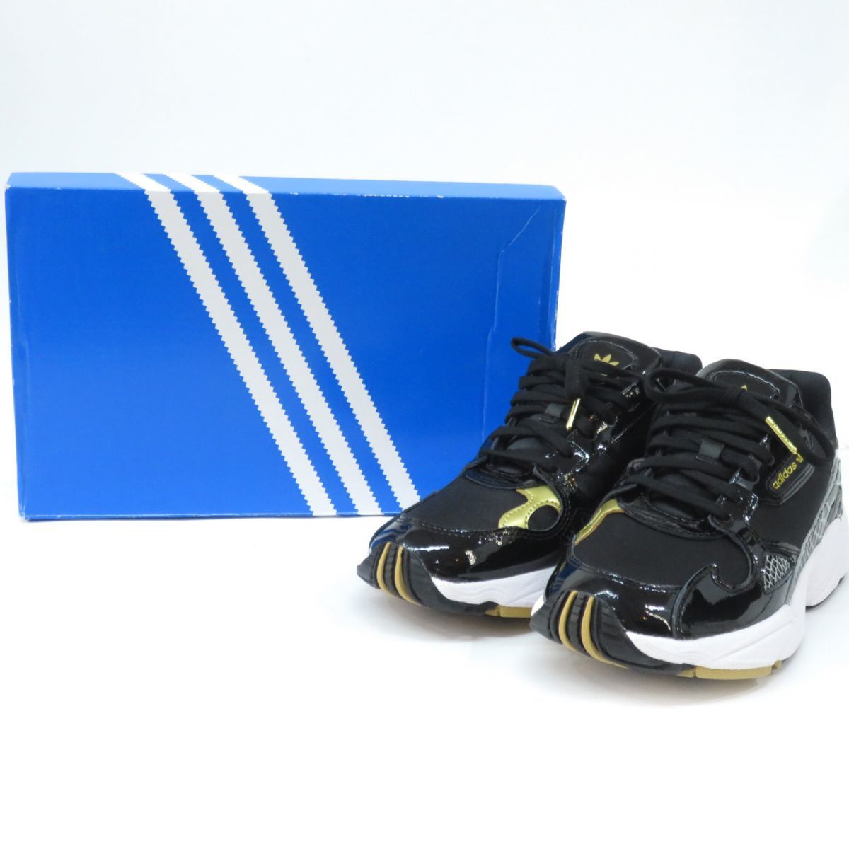 155 adidas アディダス Falcon ファルコン FV3408 US7 24cm 箱有 ※中古の画像1