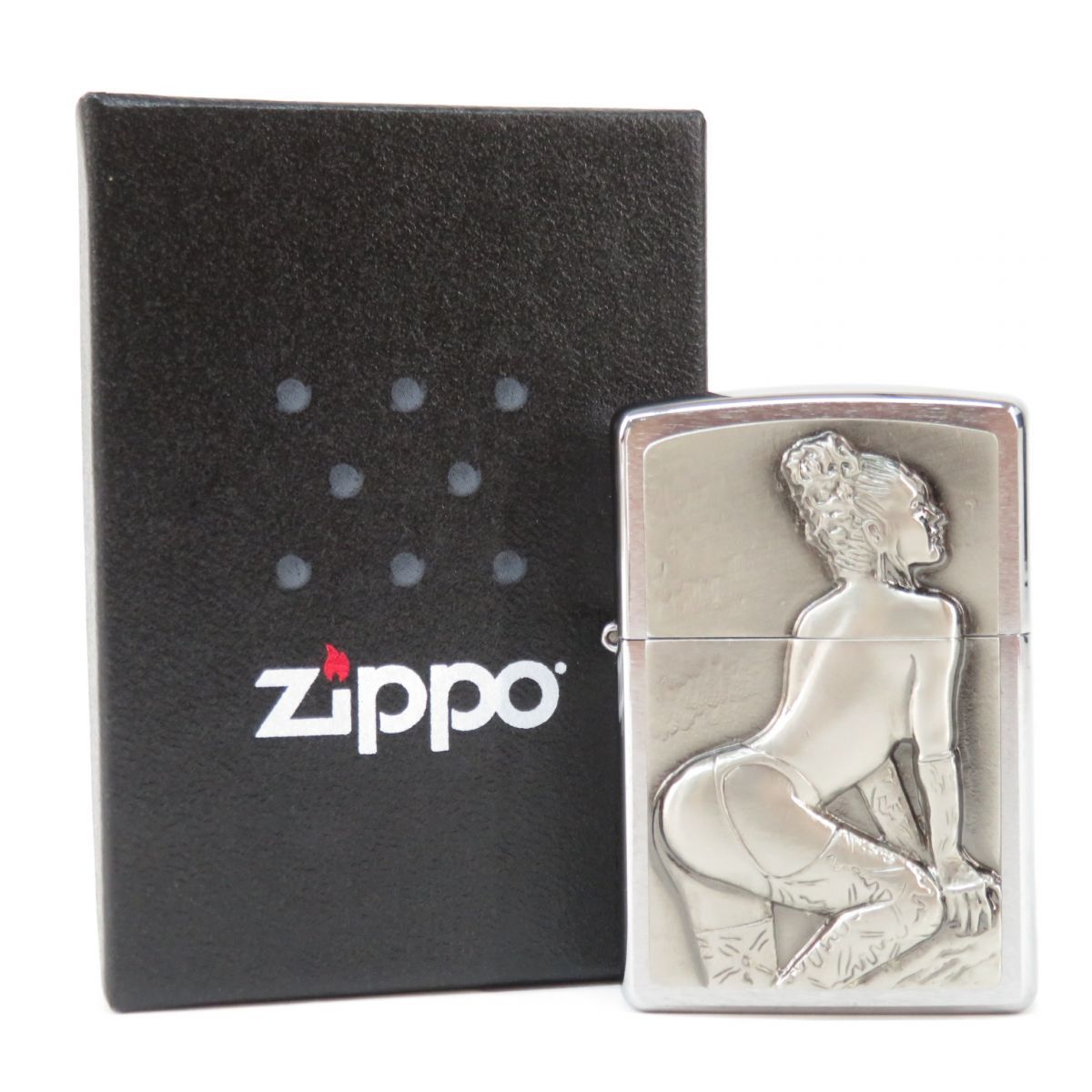 165s 【未使用】Zippo ジッポー セクシーガール オイルライター_画像1