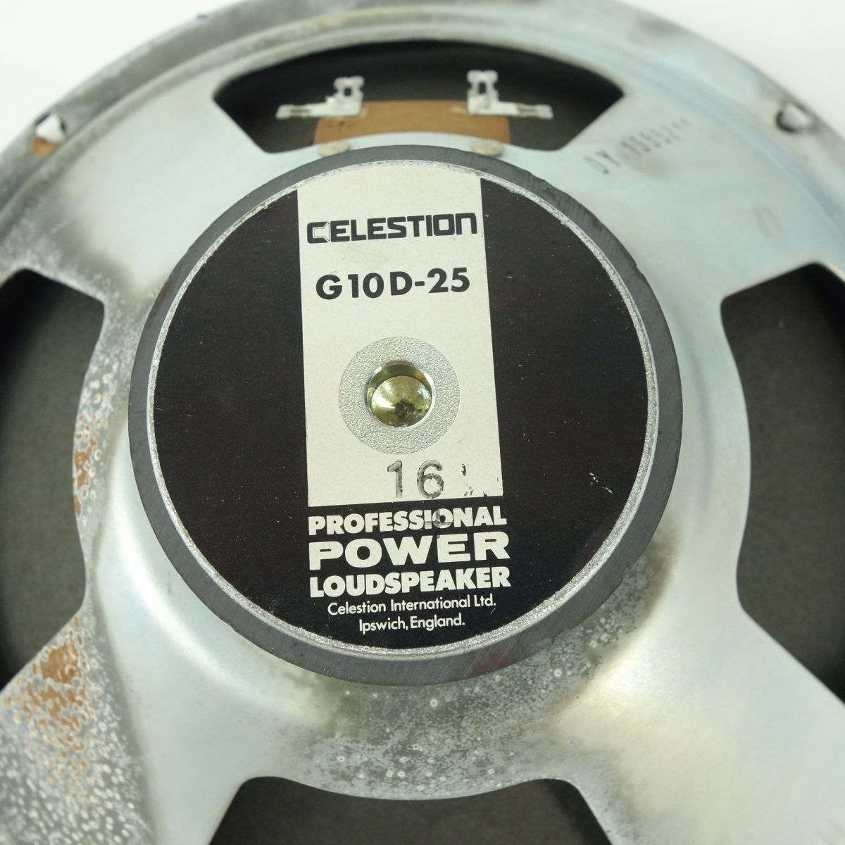 095 CELESTION セレッション G10D-25 16Ω 10インチ スピーカー 本体のみ ※現状品_画像3