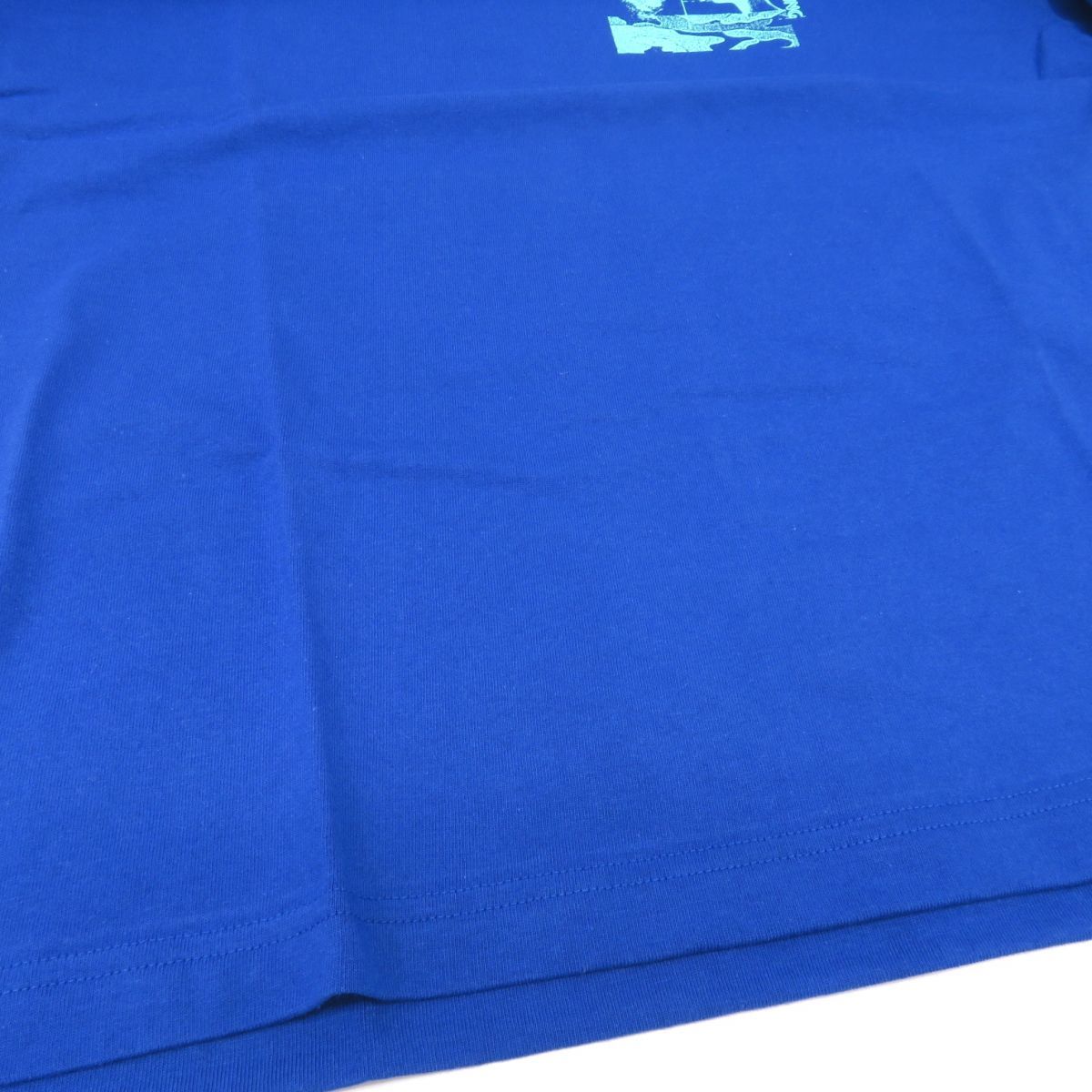 130 VLANK CONCEPT WEAR ブランクコンセプトウェア 半袖 Tシャツ サイズ2 ブルー ※中古美品_画像4