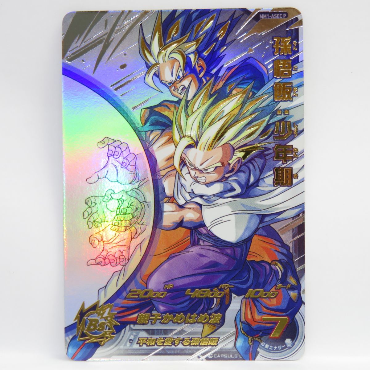 第一ネット 081s スーパードラゴンボールヒーローズ SDBH 孫悟飯:少年