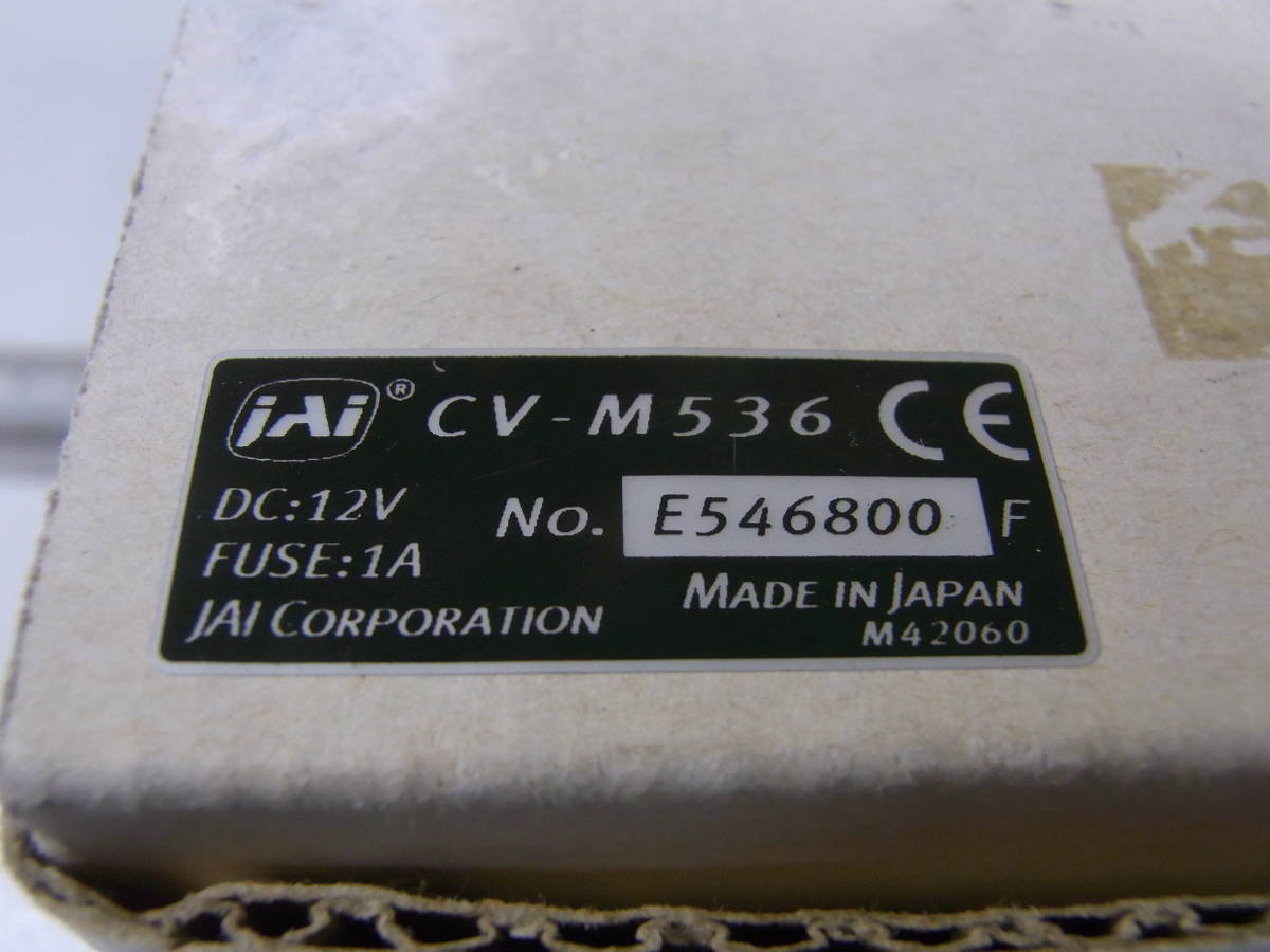 JAI CV-M536 CCDカメラユニット 管理番号：RH-750 （中古未使用品）_画像2