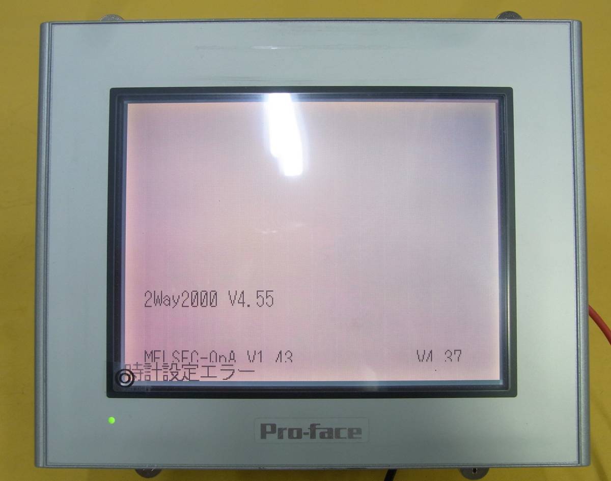 PRO-FACE GRAPHIC PANEL GP2300-LG41-24V-M 5.7型 ★通電OK★管理番号：RH-717_画像2
