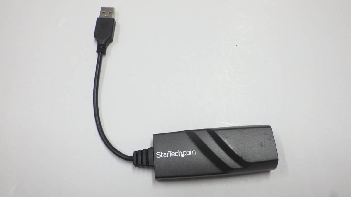 新入荷　StarTech.com USB 2.0 Gigabit Ethernetアダプタ　USB21000S2　LANアダプタ　中古動作品_画像1