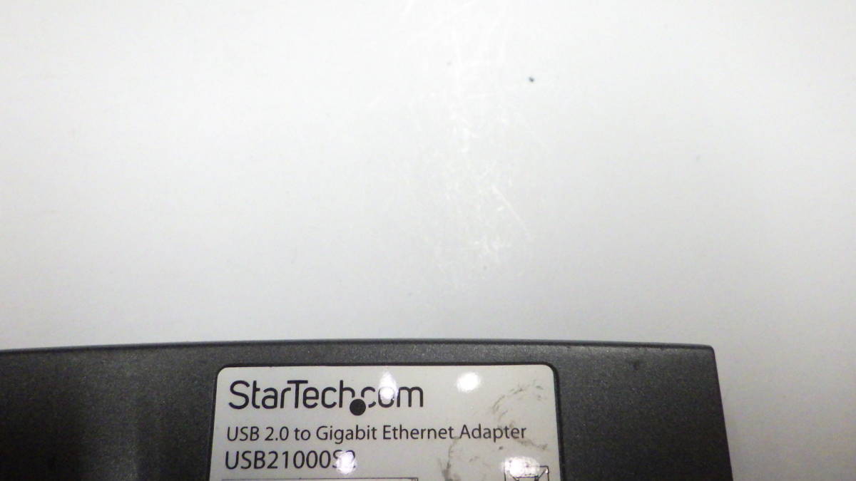 新入荷　StarTech.com USB 2.0 Gigabit Ethernetアダプタ　USB21000S2　LANアダプタ　中古動作品_画像3