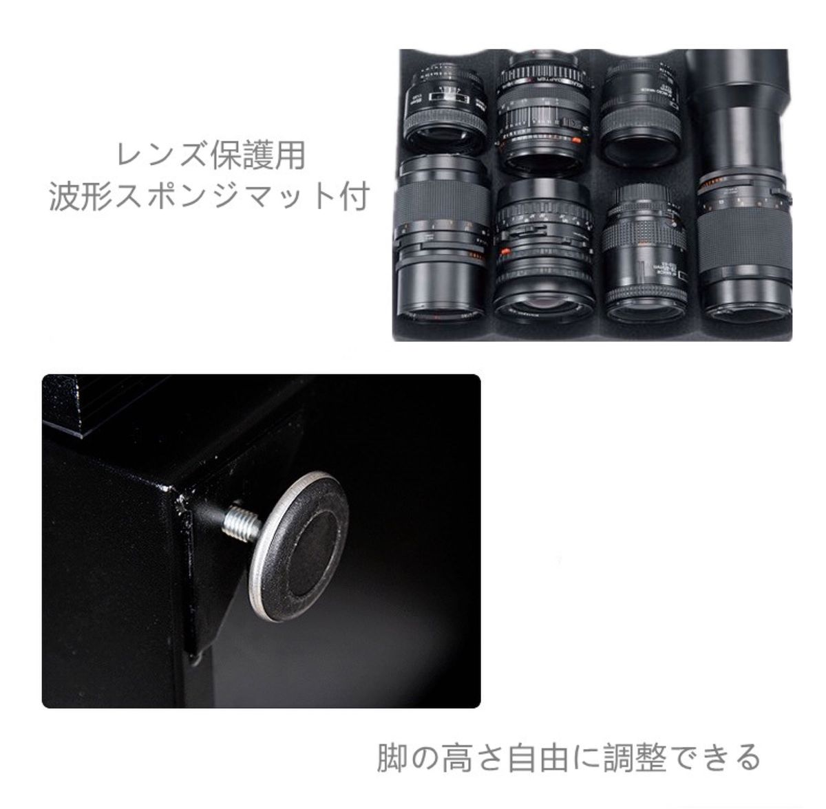 HANAHI カメラ防湿庫 除湿庫 全自動 ドライキャビネット ドライボックス　LED照明 5年間品質保証 HNH-45K