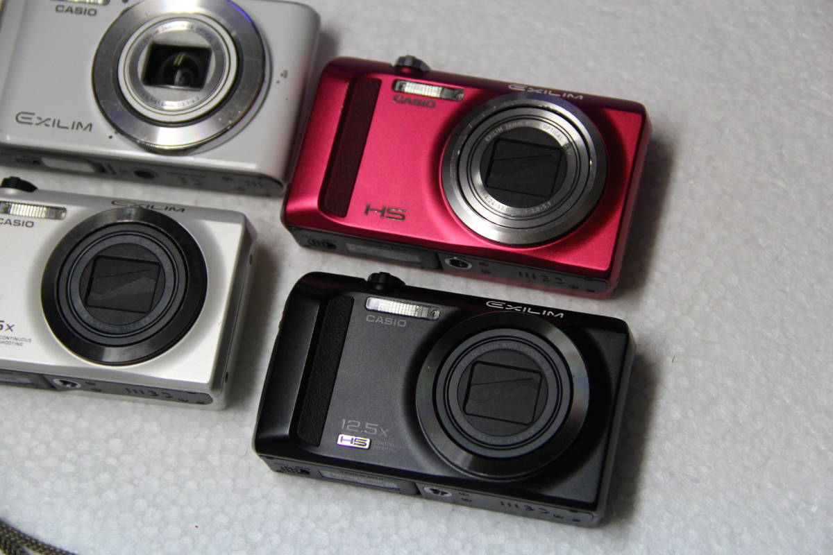 CASIO コンパクトデジタルカメラ まとめて4個セット EX-ZR500/EX-ZR300EX-ZR200/EX-ZS190 送料無料_画像10