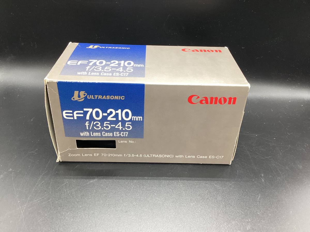 9084■Canon/キヤノン カメラレンズ 70-210mm 1:3.5-4.5 箱/ケース付 ES-C17 デジタル一眼 中古_画像10