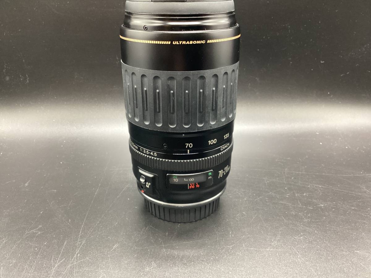 9084■Canon/キヤノン カメラレンズ 70-210mm 1:3.5-4.5 箱/ケース付 ES-C17 デジタル一眼 中古_画像4