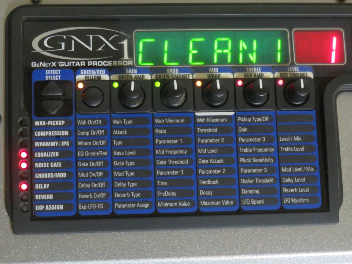 美品! Digitech GNX1 マルチエフェクター 本体のみ 非喫煙環境です _画像3