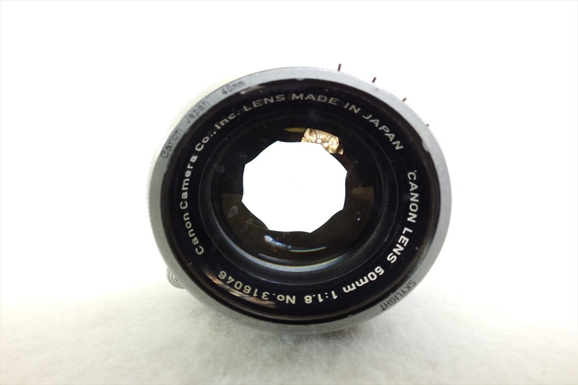 ◇ Canon キャノン P レンジファインダー 50mm 1:1.8 中古 現状品 231108H4179_画像8