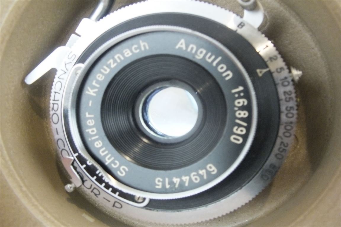 ☆ Schneider-Kreuznach Angulon 6.8/90 レンズ 中古 現状品 231107R6218_画像8