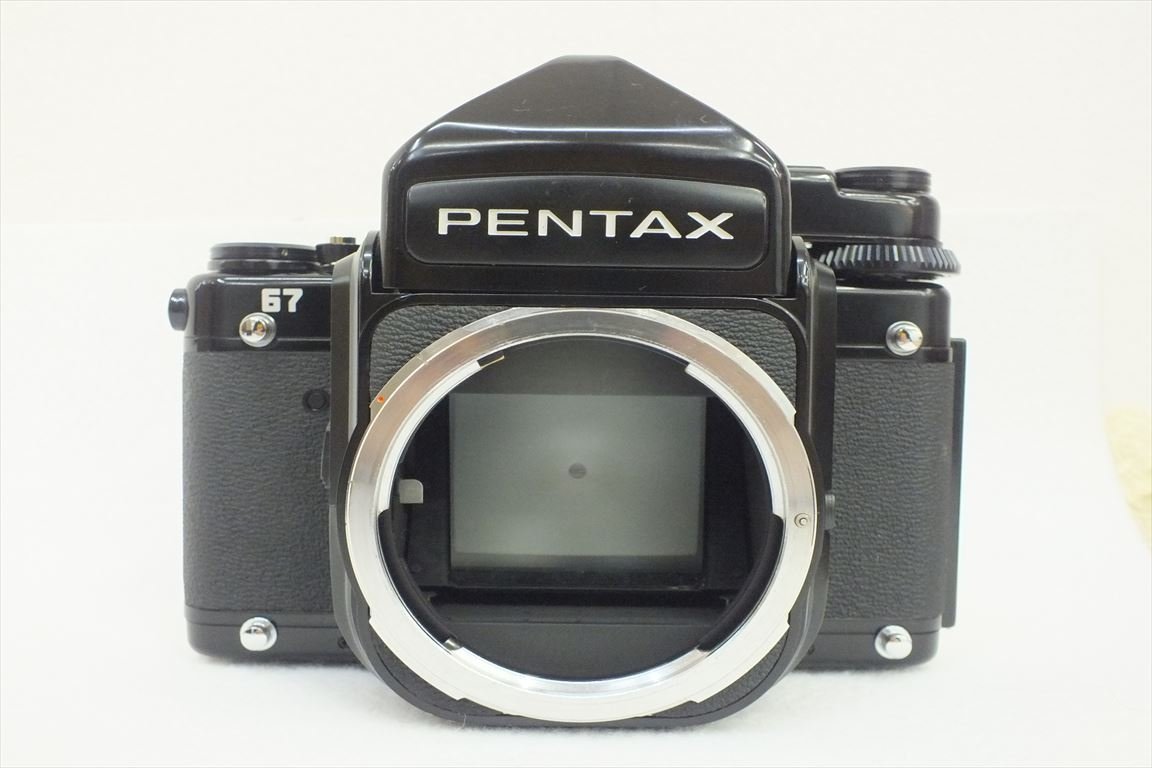 ☆ PENTAX ペンタックス 67 中判カメラ 2.4/105 シャッター切れOK 中古 現状品 231107R6247_画像2