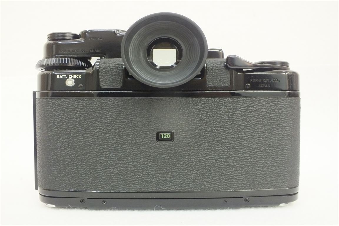 ☆ PENTAX ペンタックス 67 中判カメラ 2.4/105 シャッター切れOK 中古 現状品 231107R6247_画像8