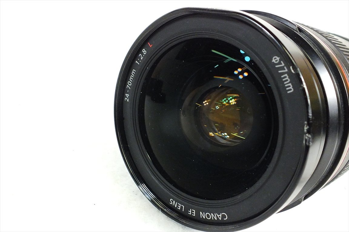 ◇ Canon キャノン EF 24-70mm 1:2.8 L USM レンズ 中古 現状品 231108H4048_画像4