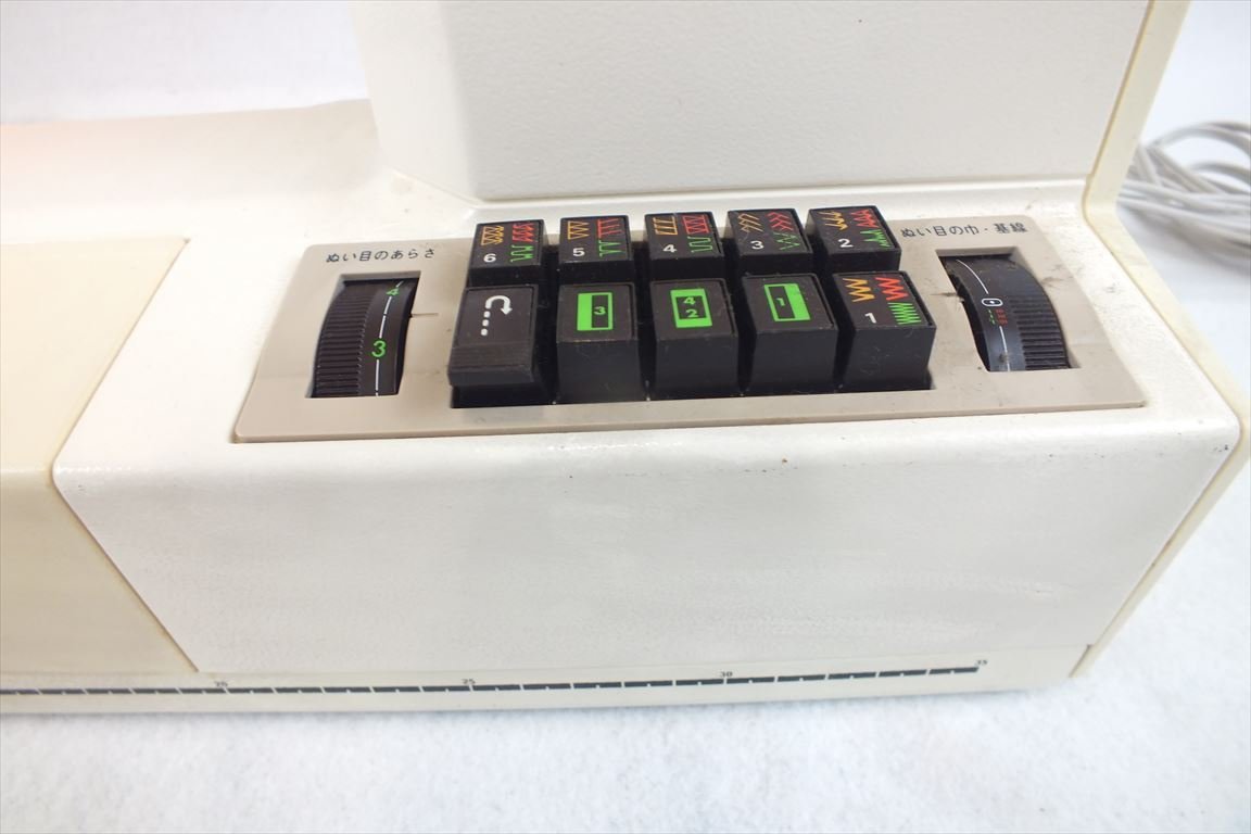 ☆ JANOME ジャノメ EXCEL20 MODEL627 ミシン ハードケース付き 中古 現状品 231107B9111_画像3