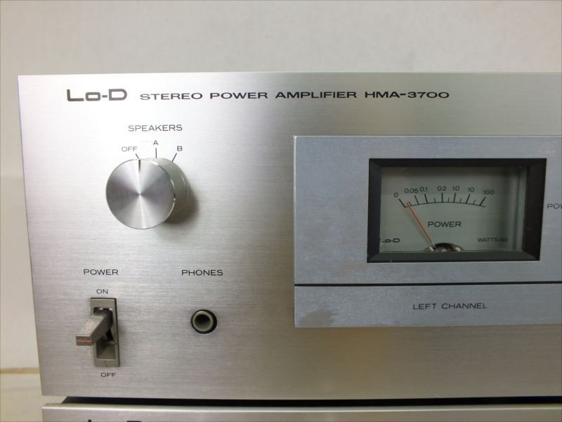 ♪ Lo-D ローディー HCA-4500 HMA-3700 アンプ 中古 現状品 231011H2390_画像4